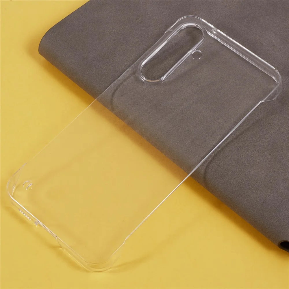 For Samsung Galaxy S23 FE Case Transparent Hard PC Frameless Phone Cover - 4
