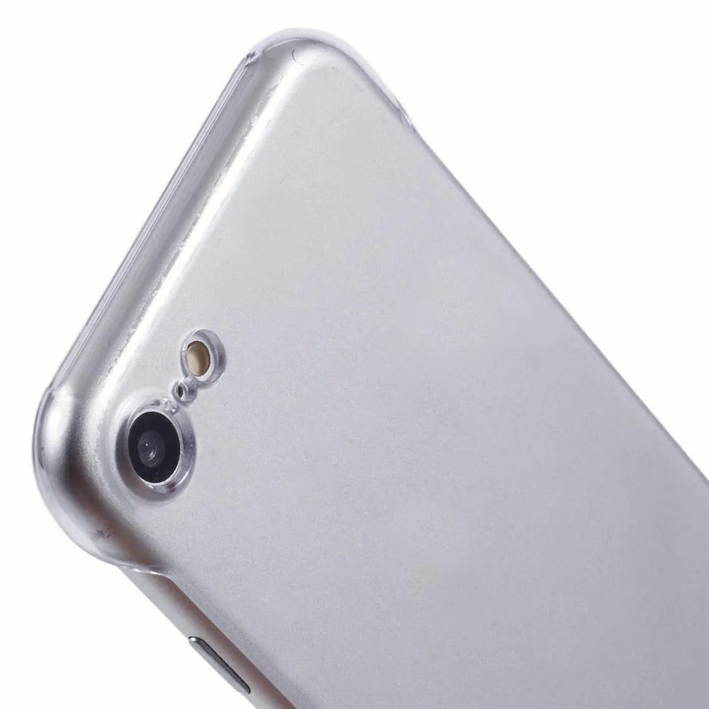 For iPhone 7 / 8 / SE (2020) / SE (2022) Case No Frame Clear PC Hard Phone Cover - 6