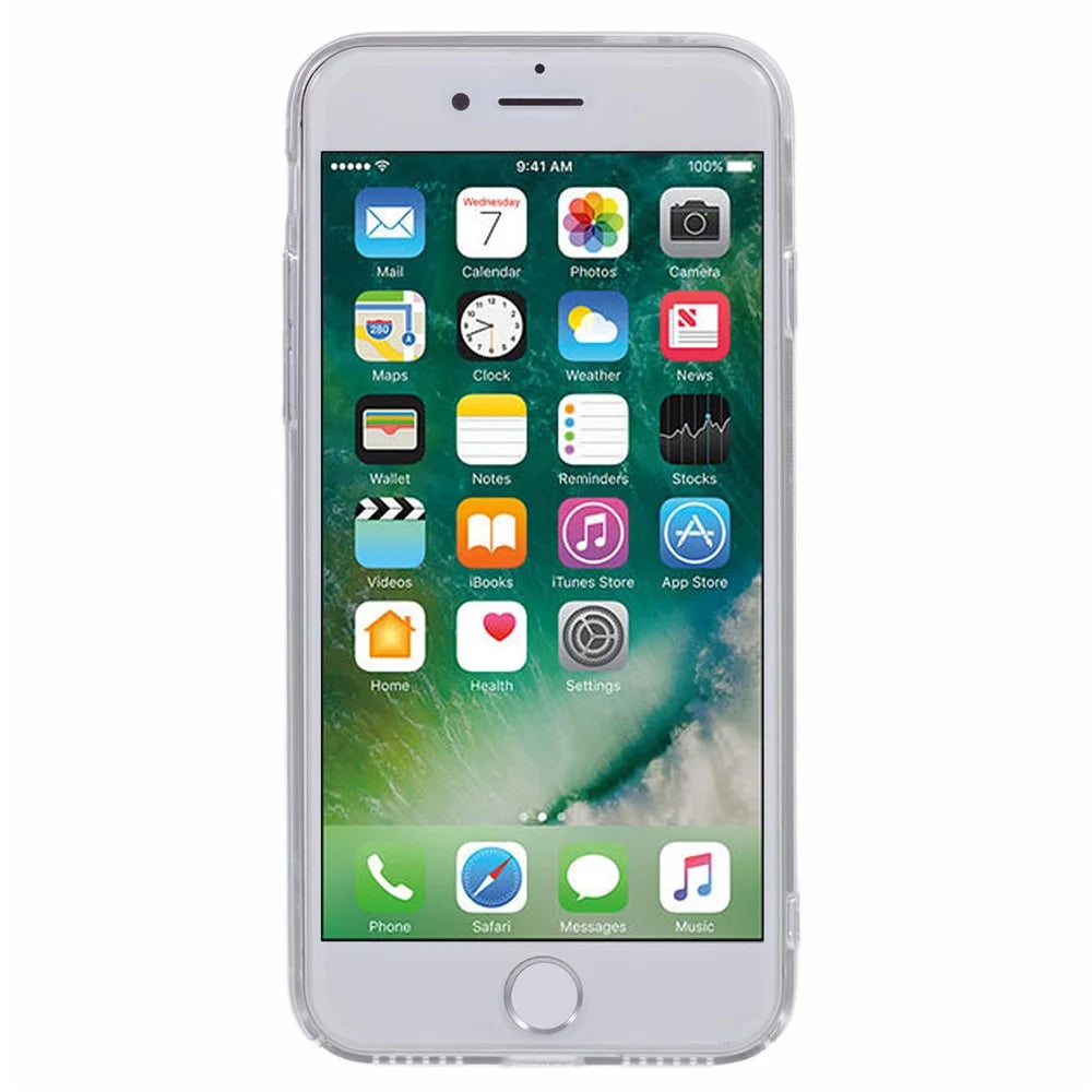 For iPhone 7 / 8 / SE (2020) / SE (2022) Case Anti-Drop Transparent Hard PC Phone Cover - 2