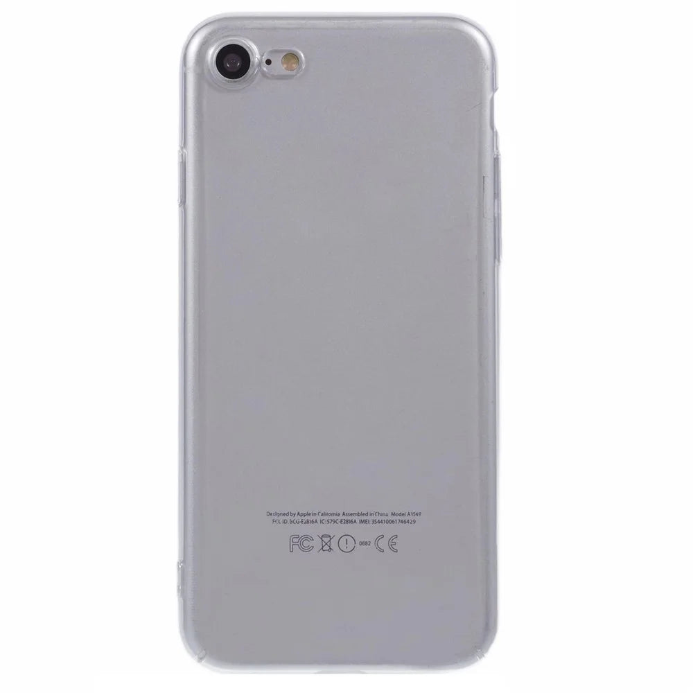 For iPhone 7 / 8 / SE (2020) / SE (2022) Case Anti-Drop Transparent Hard PC Phone Cover - 3
