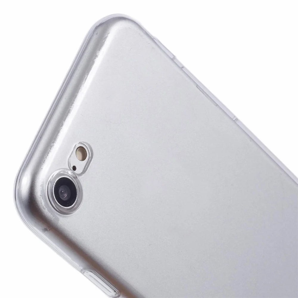 For iPhone 7 / 8 / SE (2020) / SE (2022) Case Anti-Drop Transparent Hard PC Phone Cover - 6
