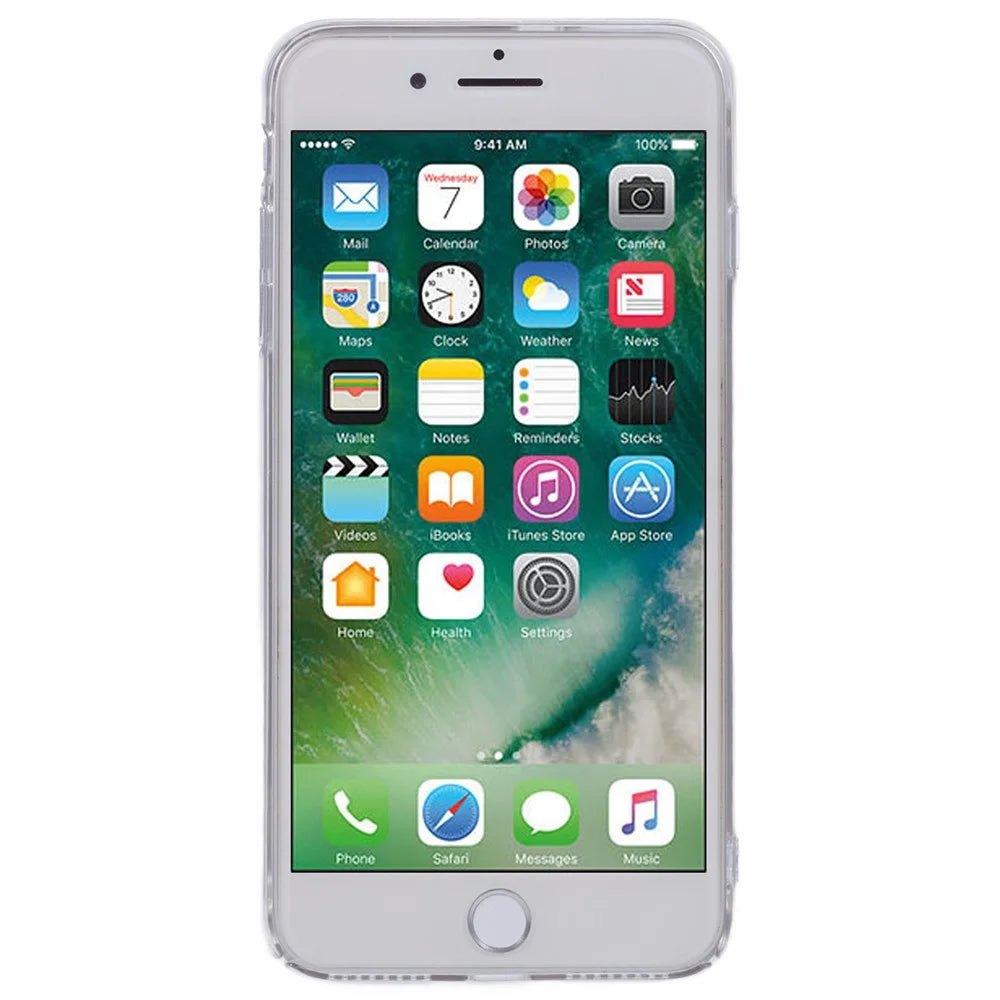 For iPhone 7 Plus / 8 Plus Case Transparent Protective PC Phone Cover - 2