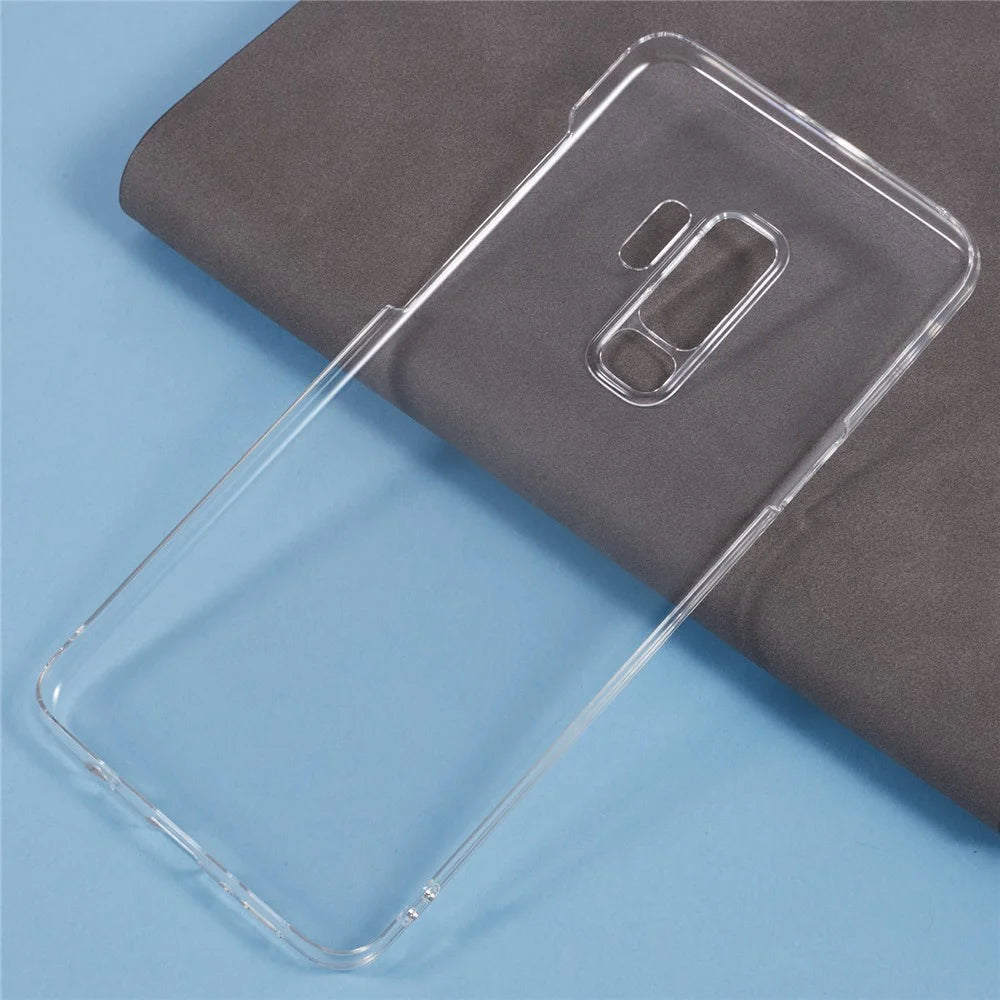 For Samsung Galaxy S9+ Case Transparent PC Hard Phone Cover - 3
