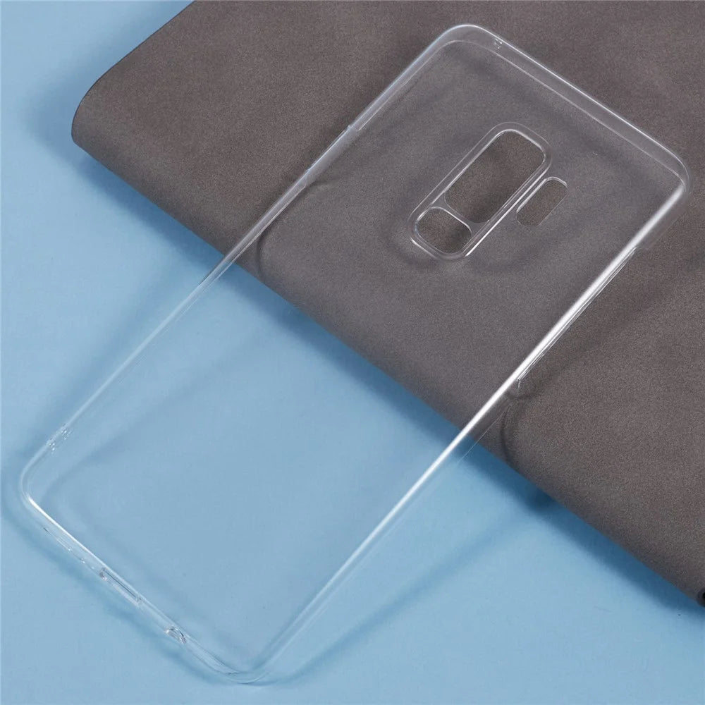 For Samsung Galaxy S9+ Case Transparent PC Hard Phone Cover - 4