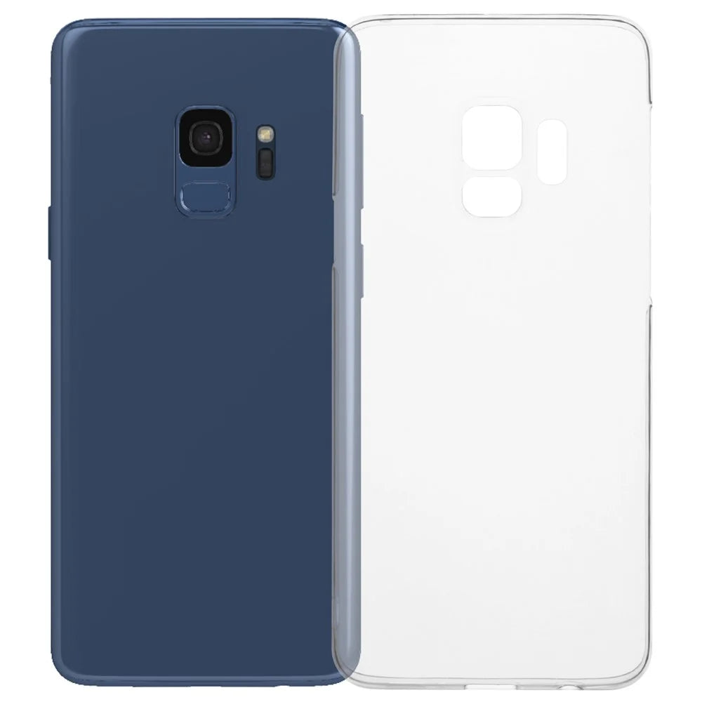 For Samsung Galaxy S9 Clear Phone Case Hard PC Back Cover Protector - 1