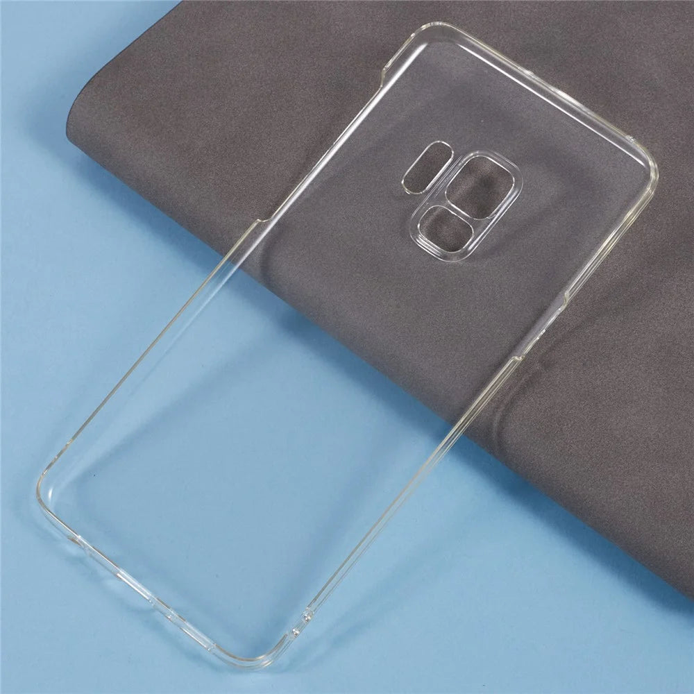 For Samsung Galaxy S9 Clear Phone Case Hard PC Back Cover Protector - 3