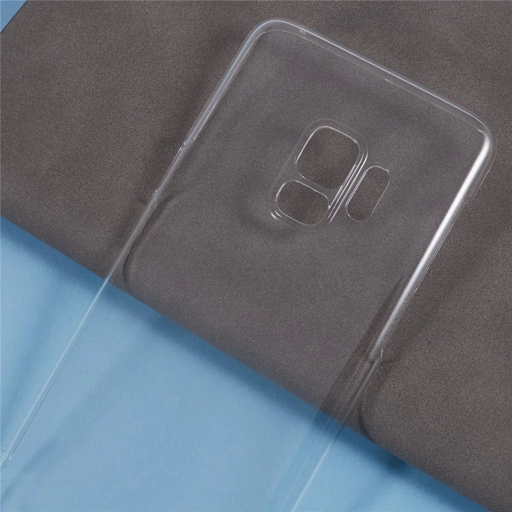 For Samsung Galaxy S9 Clear Phone Case Hard PC Back Cover Protector - 5