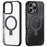 DUX DUCIS Aimo Series for iPhone 16 Pro Max Case Magnetic Kickstand TPU+PC Phone Cover (REACH Certification) - Black - 2