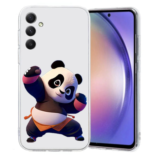 For Samsung Galaxy A14 5G TPU Case Mobile Phone Cover Pattern Printing - Panda - 1
