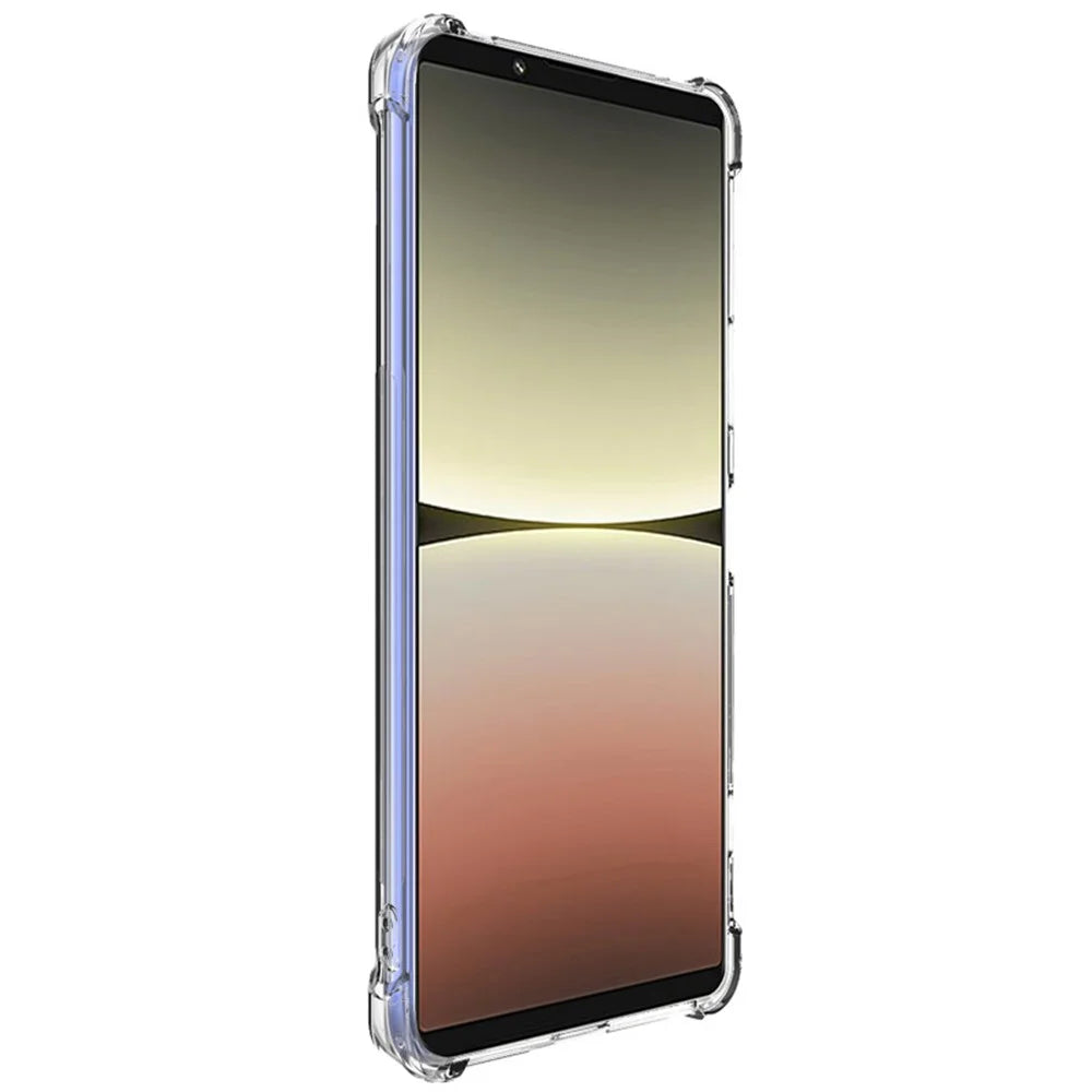 IMAK For Sony Xperia 5 IV 5G Drop-proof Airbag TPU Cover Transparent Anti-scratch Cell Phone Case - Transparent - 3