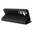 For Samsung Galaxy A54 5G Case Leather Phone Cover RFID Blocking Card Slots Wallet - Black - 4