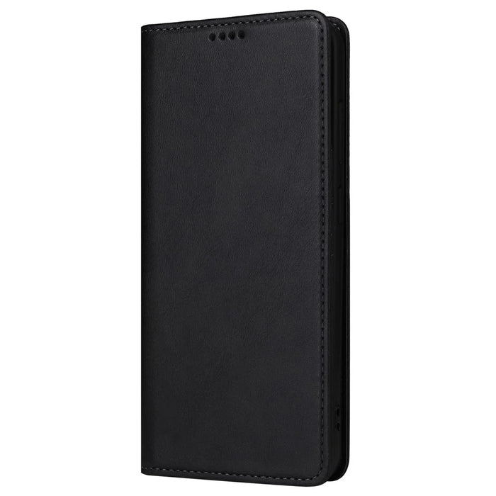 For Samsung Galaxy A54 5G Case Leather Phone Cover RFID Blocking Card Slots Wallet - Black - 7