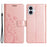 For iPhone 16 Case Flip Shockproof Butterfly Floral Leather Phone Cover - Rose Gold - 1