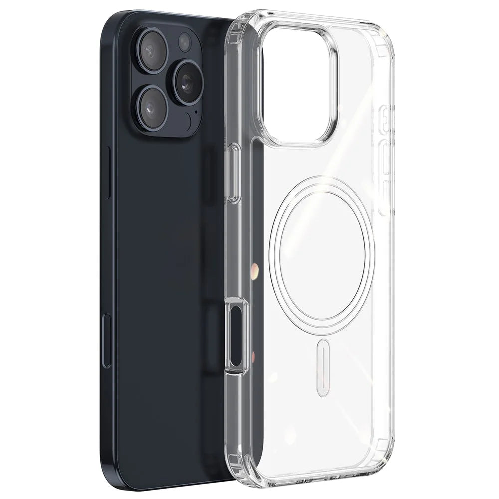DUX DUCIS Clin Series for iPhone 16 Pro Case Compatible with MagSafe PC+TPU Clear Phone Cover - 1