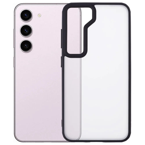 X-LEVEL For Samsung Galaxy S23+ Case Matte PC+TPU Hybrid Phone Cover, Black - 1