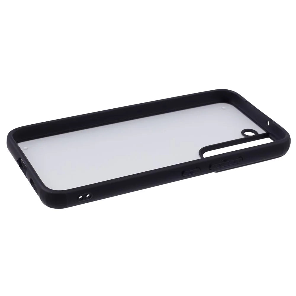 X-LEVEL For Samsung Galaxy S22+ 5G Matte Case Shockproof PC+TPU Hybrid Phone Cover, Black - 4