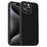 IPAKY For iPhone 14 Pro Max Case Carbon Fiber Texture Slim TPU Phone Cover - Black - 1
