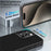 IPAKY For iPhone 14 Pro Max Case Carbon Fiber Texture Slim TPU Phone Cover - Black - 4