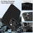 IPAKY For iPhone 13 Pro Max Case Carbon Fiber Texture Shockproof TPU Phone Cover - Black - 7