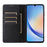 For Samsung Galaxy A34 5G Case Leather RFID Blocking Card Slots Phone Cover - Black - 2