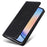 For Samsung Galaxy A34 5G Case Leather RFID Blocking Card Slots Phone Cover - Black - 6