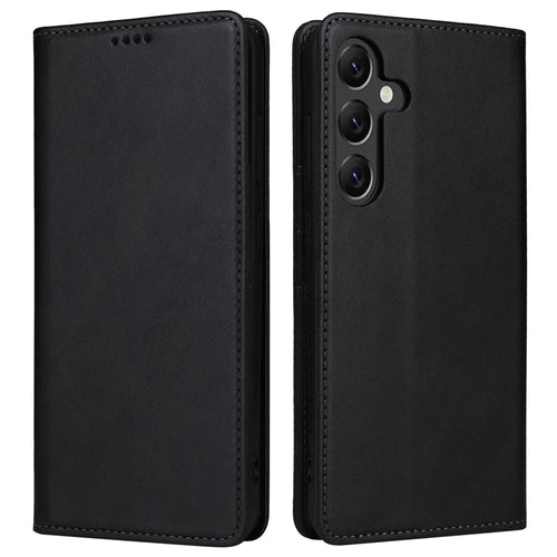 For Samsung Galaxy A14 5G Case Wallet Leather Flip Phone Cover RFID Blocking - Black - 1