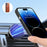 DENIOR D12 For iPhone 16 Case Compatible with Magsafe PU+TPU+PC Phone Cover - Brown - 7