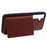 For Samsung Galaxy A14 5G / A14 4G Kickstand Case PU+TPU Phone Cover Card Holder - Brown - 6