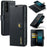 DG.MING for Sony Xperia 1 VI Case Detachable Split Leather Phone Cover - Black - 1