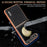 AZNS For Samsung Galaxy Z Flip5 5G Case Crocodile Texture PU+PC Phone Cover - Black - 5
