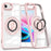 For iPhone 7  /  8  /  SE (2020)  /  SE (2022) Magnetic Case PC+TPU Phone Cover Ring Kickstand - Pink - 1