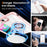 For iPhone 7  /  8  /  SE (2020)  /  SE (2022) Magnetic Case PC+TPU Phone Cover Ring Kickstand - Pink - 4