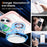 For iPhone 13  /  14 Case Compatible with MagSafe PC+TPU Kickstand Clear Phone Cover - Pink - 4