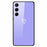 For Samsung Galaxy A55 5G Case Stylish Pattern Print Tempered Glass+TPU Phone Cover - White Heart - 1