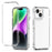 For iPhone 14 Plus / 15 Plus Case Acrylic+TPU Anti-drop Clear Phone Cover - 2