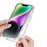 For iPhone 14 Plus / 15 Plus Case Acrylic+TPU Anti-drop Clear Phone Cover - 3