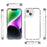 For iPhone 14 Plus / 15 Plus Case Acrylic+TPU Anti-drop Clear Phone Cover - 7