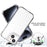 For iPhone 15 Case Hybrid Acrylic+TPU 3-in-1 Transparent Phone Cover - 4
