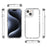 For iPhone 15 Case Hybrid Acrylic+TPU 3-in-1 Transparent Phone Cover - 7