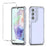 For Samsung Galaxy A55 5G Case Acrylic+TPU Phone Cover HD Transparent - 2