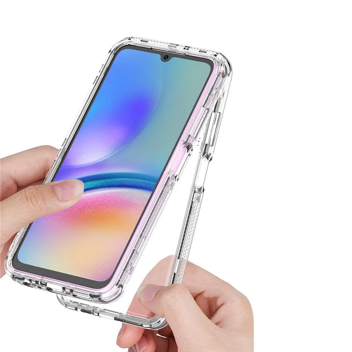 For Samsung Galaxy A05s 4G Clear Case Acrylic+TPU Phone Cover 3-in-1 - 3