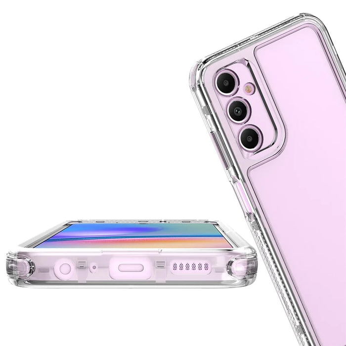 For Samsung Galaxy A05s 4G Clear Case Acrylic+TPU Phone Cover 3-in-1 - 5