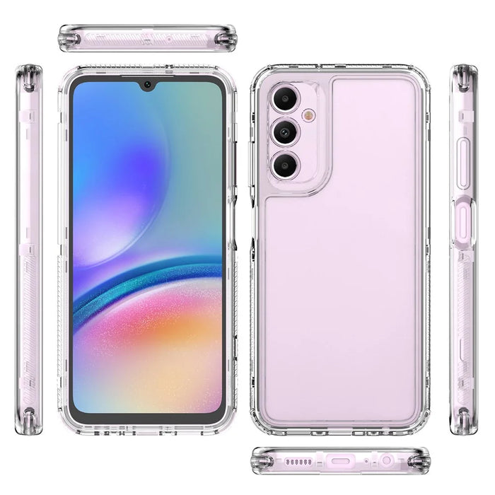 For Samsung Galaxy A05s 4G Clear Case Acrylic+TPU Phone Cover 3-in-1 - 7