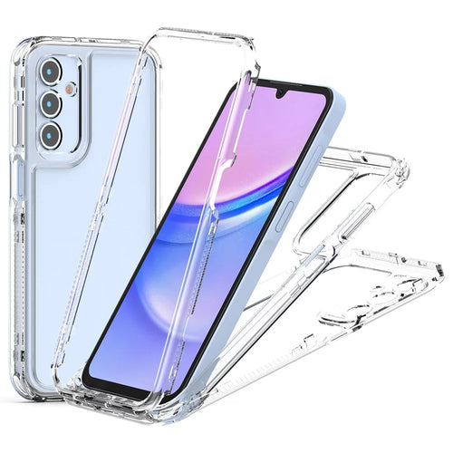 For Samsung Galaxy A15 4G / 5G Case Acrylic+TPU Drop-proof Clear Phone Cover - 1