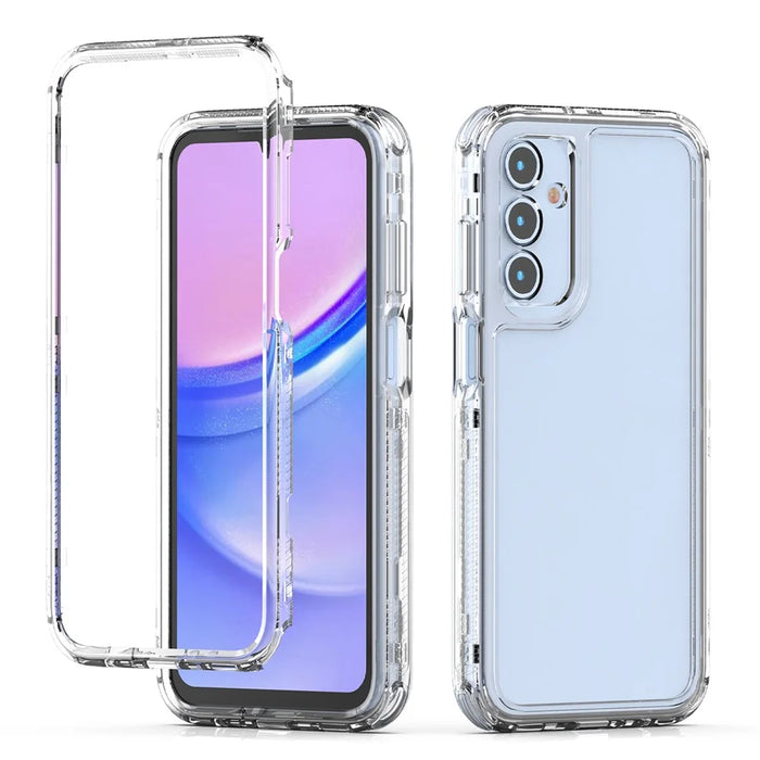 For Samsung Galaxy A15 4G / 5G Case Acrylic+TPU Drop-proof Clear Phone Cover - 2