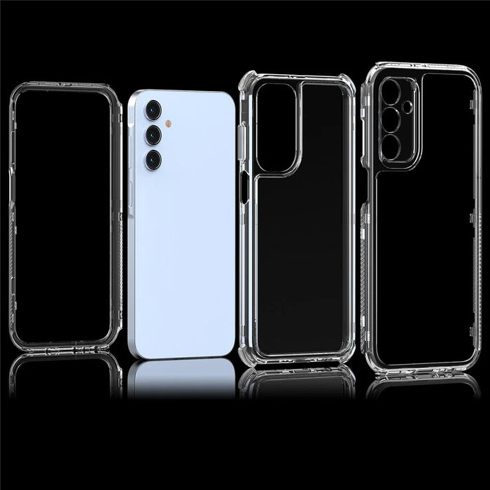 For Samsung Galaxy A15 4G / 5G Case Acrylic+TPU Drop-proof Clear Phone Cover - 6
