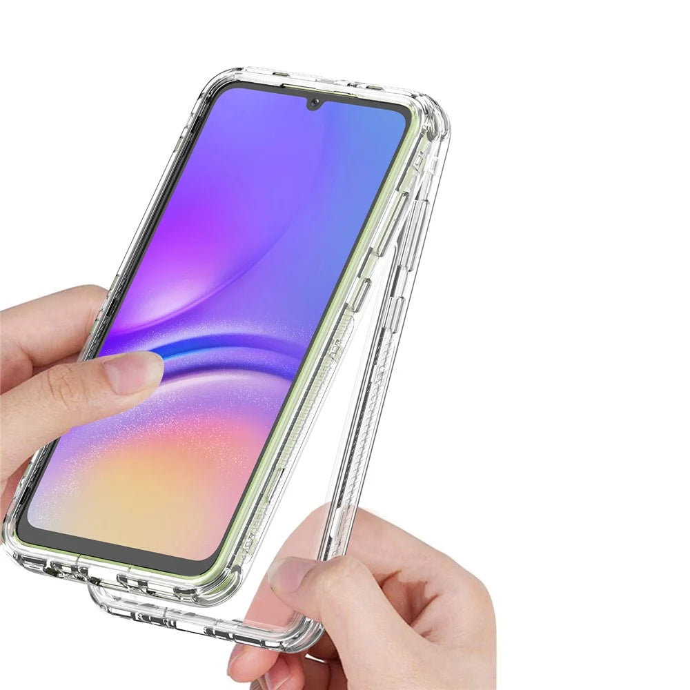 For Samsung Galaxy A05 4G Case Acrylic+TPU 3-in-1 Clear Phone Cover - 3