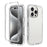 For iPhone 16 Pro Case Transparent TPU+PC Protective Phone Cover - 1