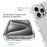 For iPhone 16 Pro Case Transparent TPU+PC Protective Phone Cover - 3