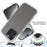For iPhone 16 Pro Max Clear Case Shockproof TPU+PC Hybrid Phone Cover - 5